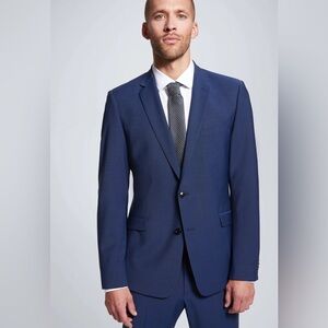 Strellson Blue Allen Sports‎ Coat Size 50 (Large)
